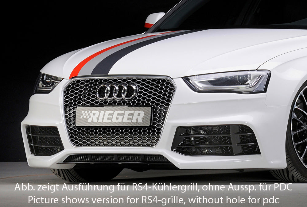 Rieger 00055543 Audi B8 B81 A4 Front Bumper