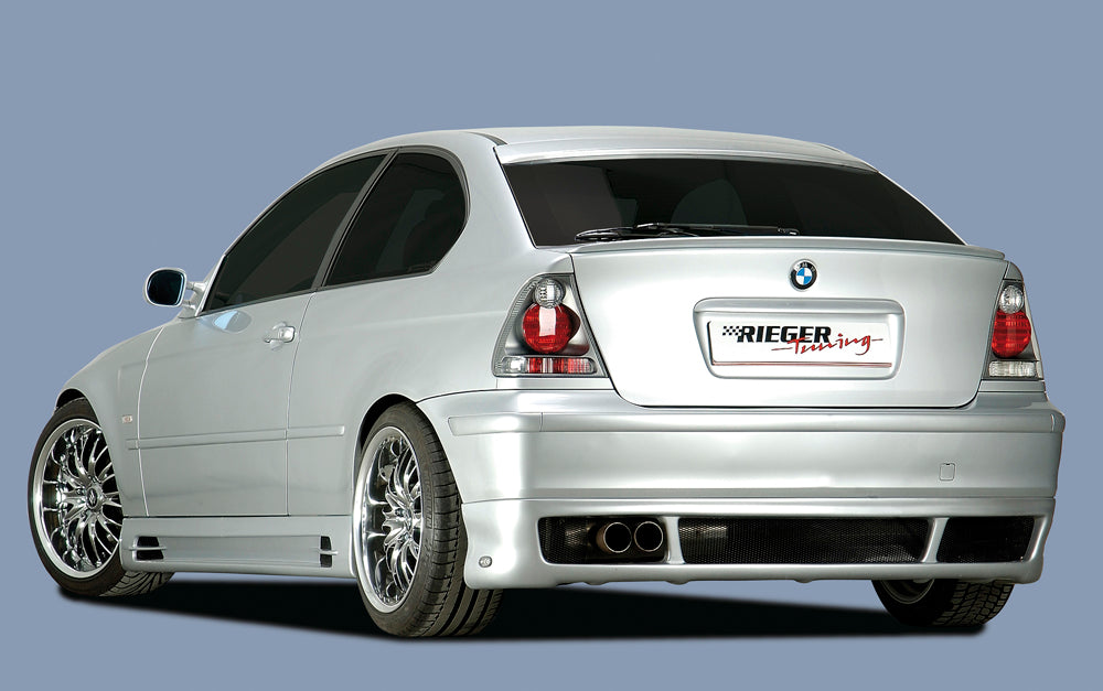 Rieger 00050307 BMW 3 Series E46 Rear Diffuser
