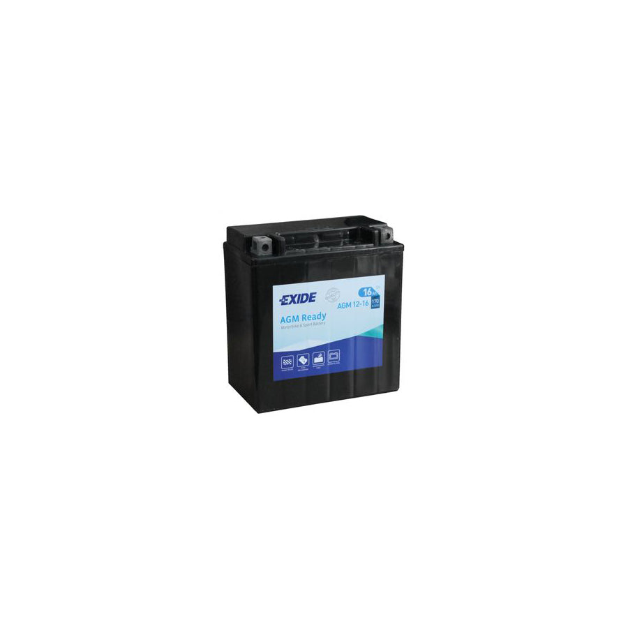 Exide AGM12-16 Motorcycle Battery 12V (4920) | Duco Car Parts UK Car Parts