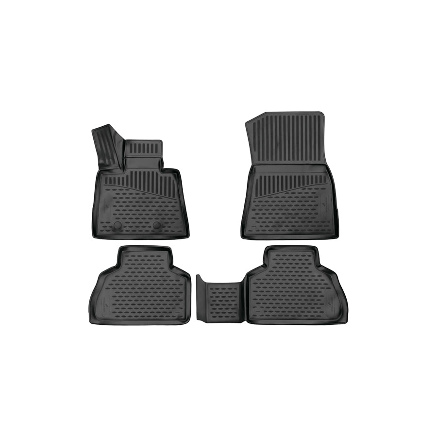 WALSER XTR 75025 Floor mat set Front and Rear