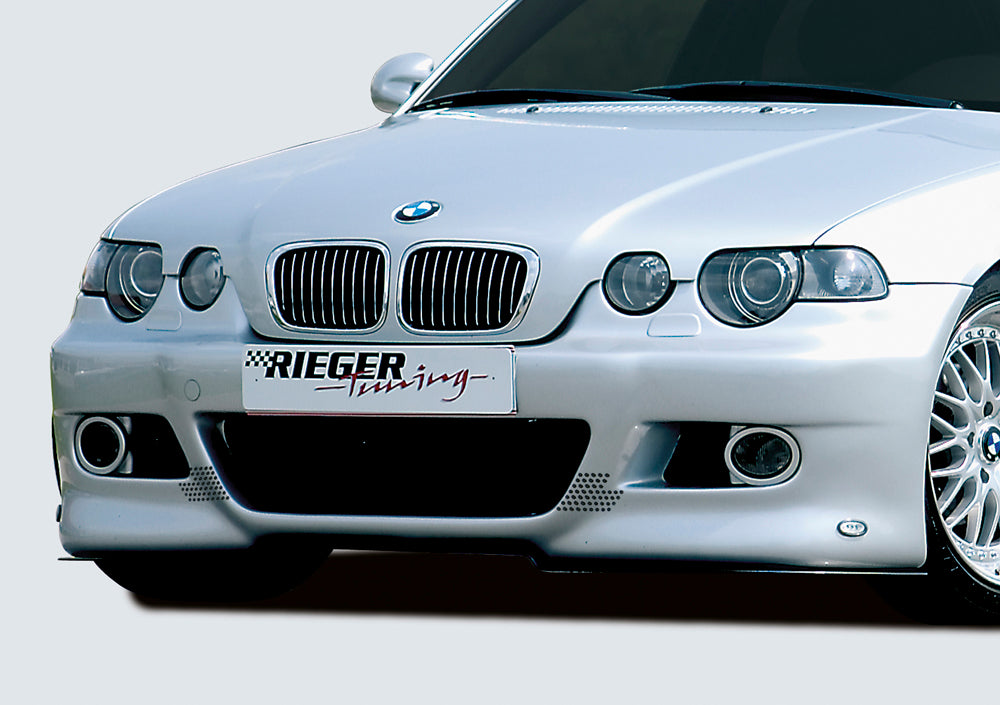 Rieger 00050304 BMW 3 Series E46 Front Bumper