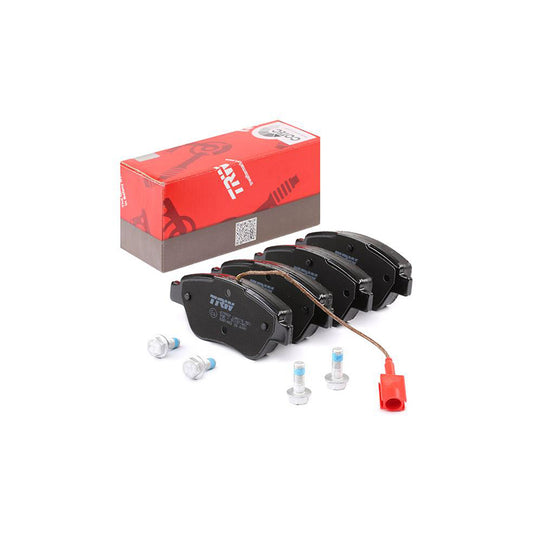 TRW Cotec Gdb1482 Brake Pad Set Incl Wear Warning Contact With Brake Caliper Screws