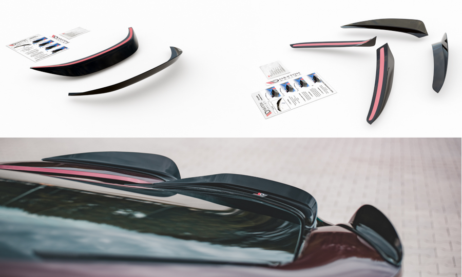 Maxton Design BM-I8-1-CAP1T+CAP2T Set of Spoiler Cap BMW i8 | Duco Car Parts UK Car Parts
