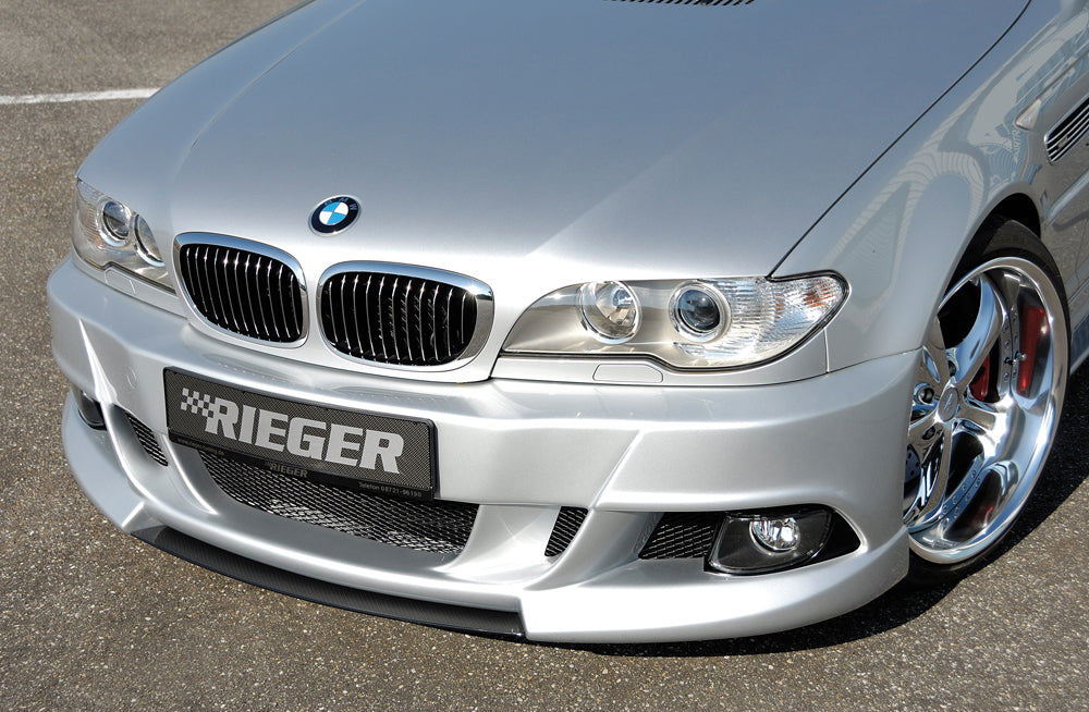 Rieger 00050411 BMW 3 Series E46 Front Bumper