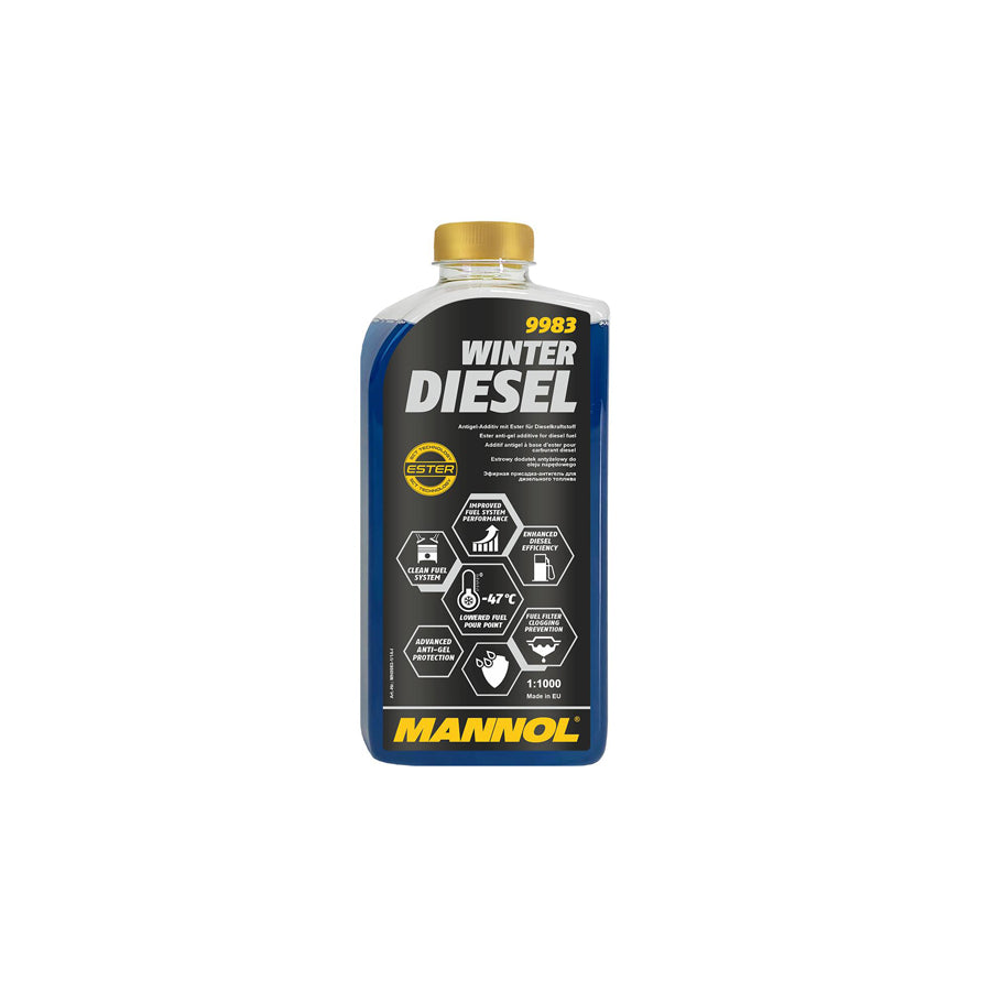 MANNOL Winter Diesel MN9983-1PET Engine Oil Additive | Duco Car Parts UK Car Parts