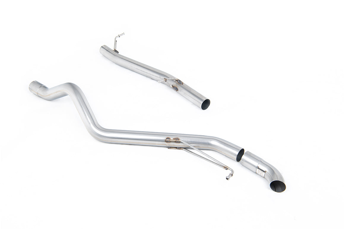 MillTek SSXVW574 Volkswagen Transporter \ Caravelle Particulate Filter-back Non-Resonated with Discrete Tailpipe