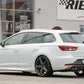 Rieger 00099285 SEAT 5F Leon FR Rear Diffuser for Sport Tailpipe Left & Right - Carbon-Look