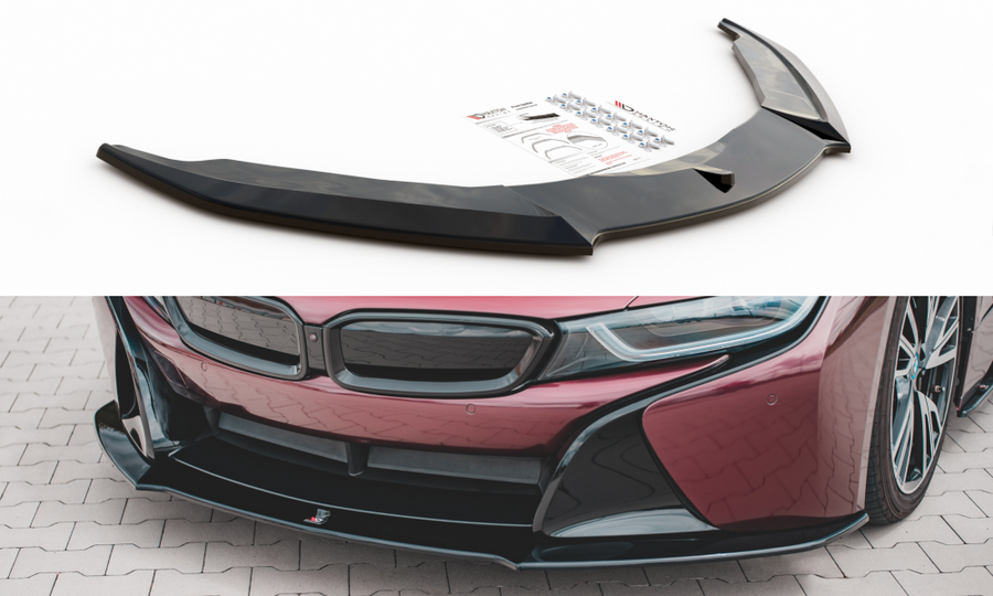 Maxton Design BM-I8-1-FD1T Front Splitter BMW i8 | Duco Car Parts UK Car Parts