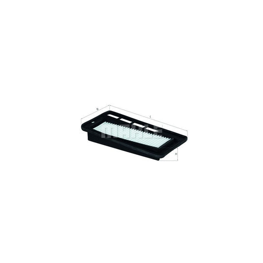 MAHLE ORIGINAL LX 1743 Air Filter Filter Insert
