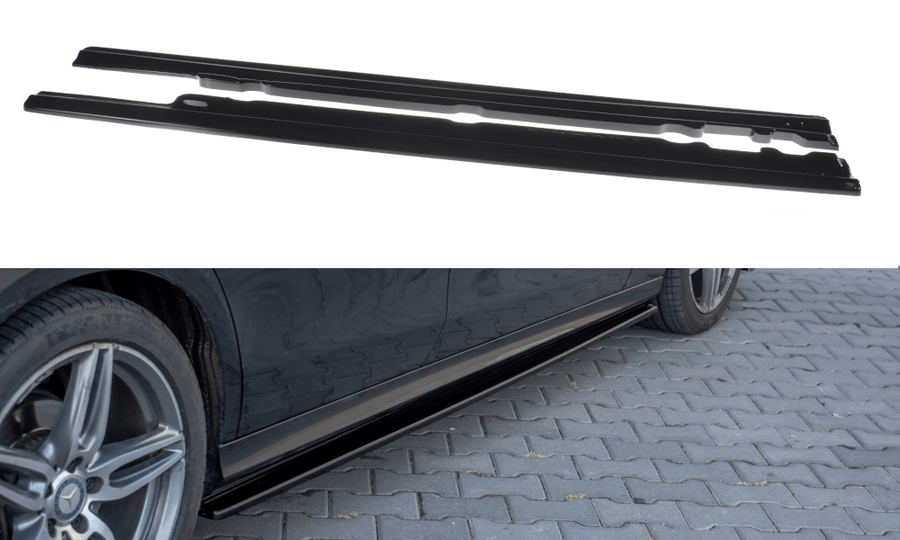 Maxton Design ME-E-213-AMGLINE-SD1T Side Skirts Diffusers Mercedes Benz E43 AMG / AMG-Line W213 | Duco Car Parts UK Car Parts