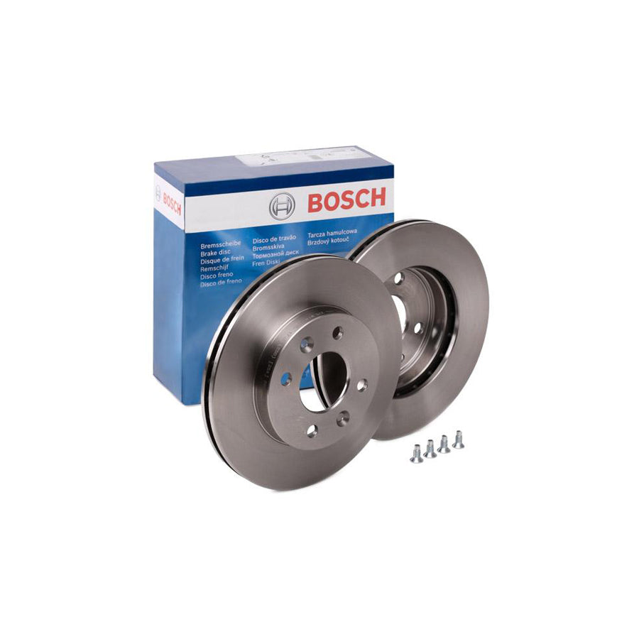 BOSCH 0 986 478 276 Brake Disc Internally Vented Vented Oiled with bolts screws