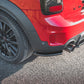 Maxton Design Mini Countryman JCW F60 Rear Side Splitters