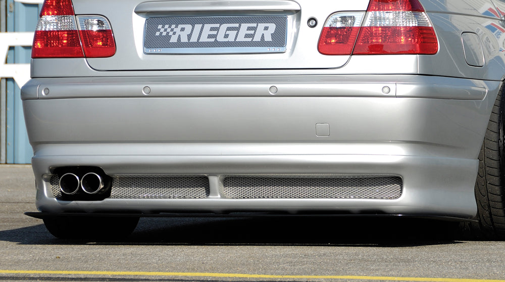 Rieger 00050407 BMW 3 Series E46 Rear Diffuser