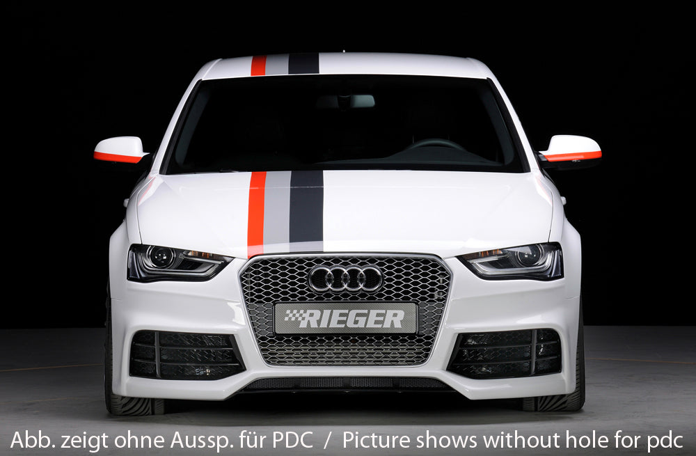 Rieger 00055547 Audi B8 B81 A4 Front Bumper