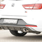 Rieger 00099285 SEAT 5F Leon FR Rear Diffuser for Sport Tailpipe Left & Right - Carbon-Look