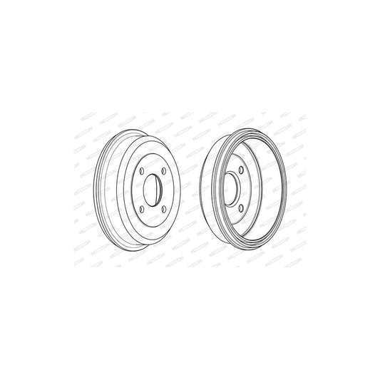 Ferodo Sl Fsl1956 Brake Pad Set With Acoustic Wear Warning With Piston Clip