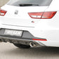 Rieger 00099285 SEAT 5F Leon FR Rear Diffuser for Sport Tailpipe Left & Right - Carbon-Look