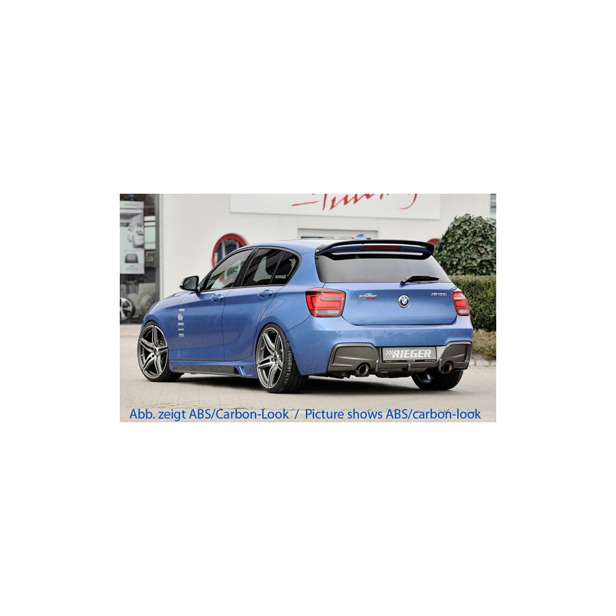 Rieger BMW 1 Series F20 F21 M135i PRE-LCI Diffuser