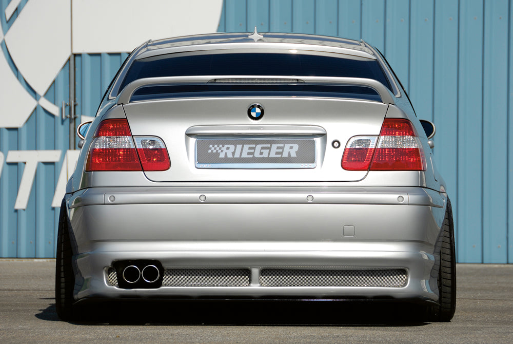 Rieger 00050407 BMW 3 Series E46 Rear Diffuser