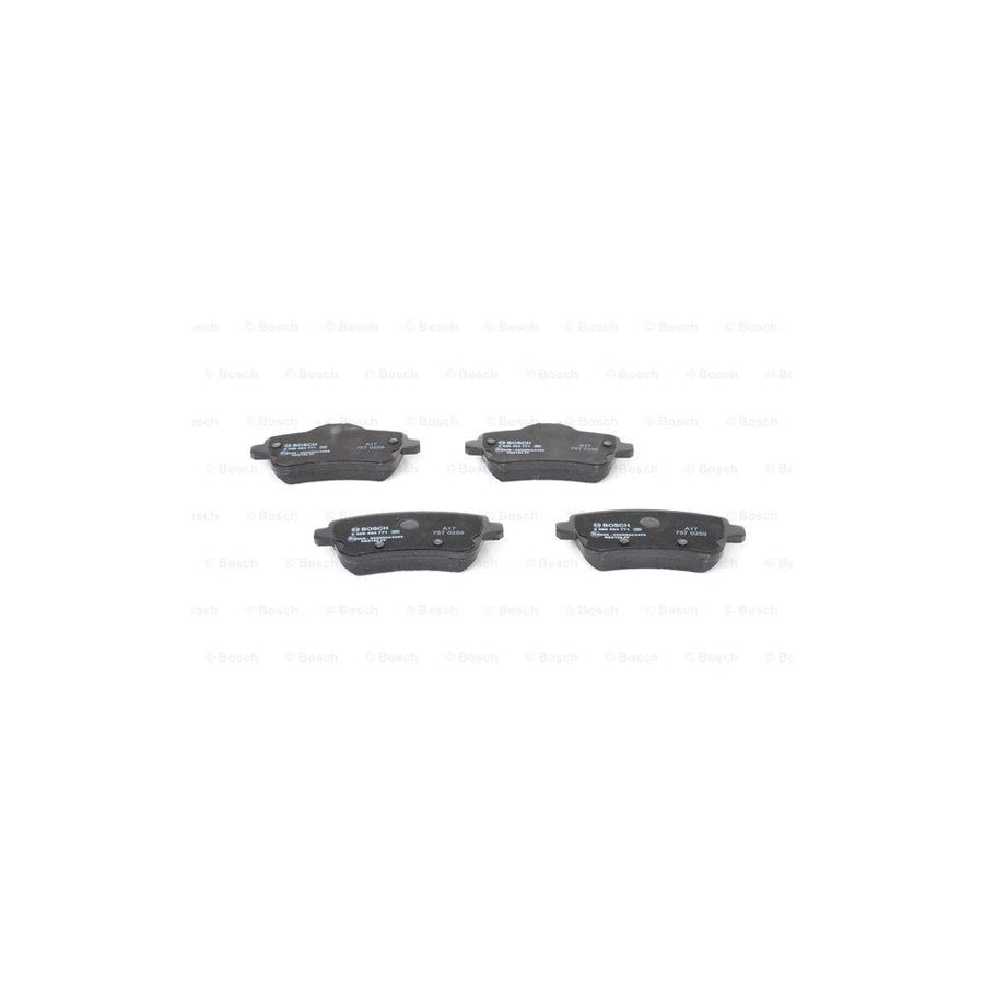 Bosch 0986494771 Brake Pad Set With Anti Squeak Plate BP1945