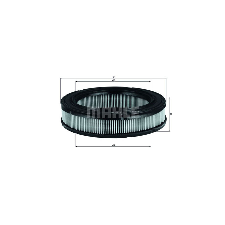 MAHLE ORIGINAL LX 171 Air Filter Filter Insert