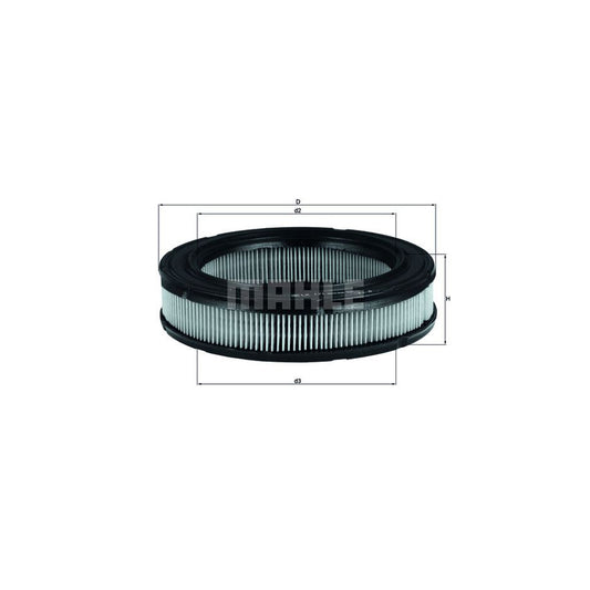 MAHLE ORIGINAL LX 171 Air Filter Filter Insert