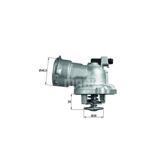 MAHLE ORIGINAL TM 28 87 Engine thermostat Opening Temperature: 87°C, with seal