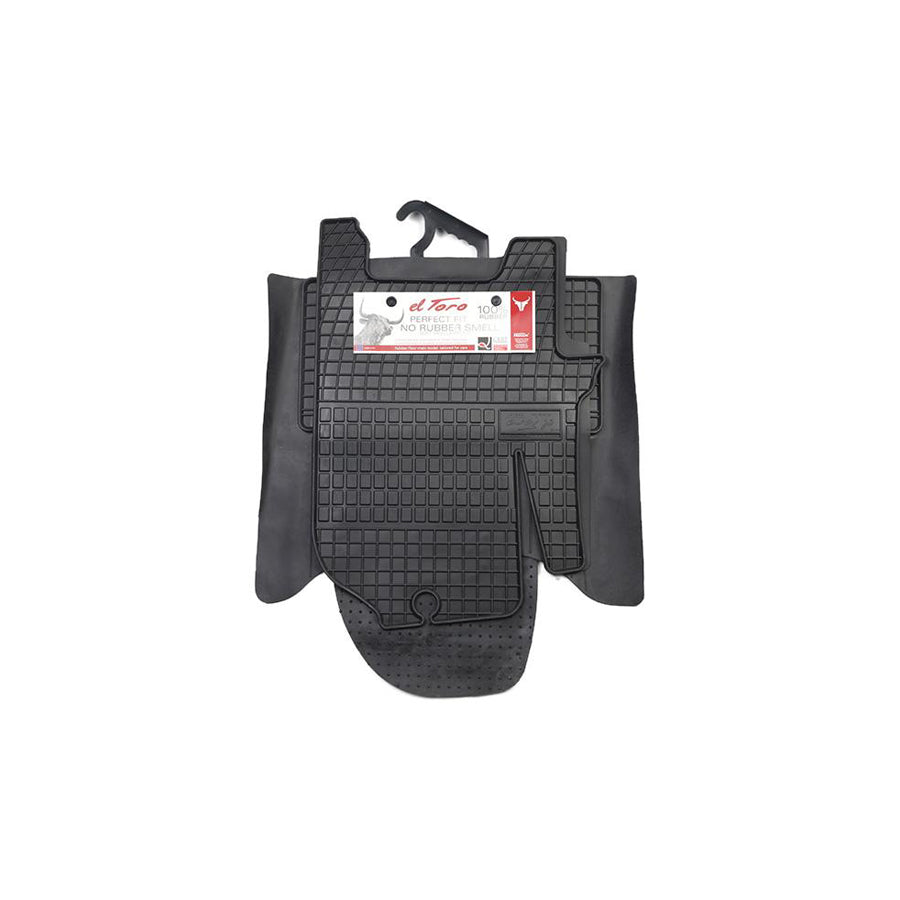 FROGUM Tailored D00992 Floor mat set for IVECO Daily Elastomer, Front, Quantity: 3, Black, (LHD)