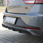 Rieger 00099284 SEAT 5F Leon FR Rear Diffuser for Twin Tailpipe Left - Carbon-Look