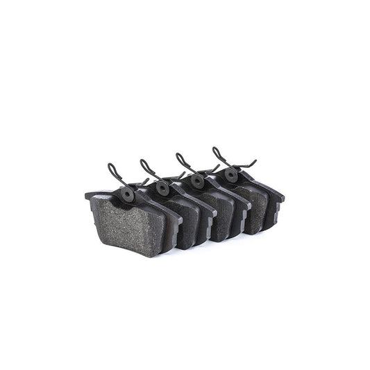 Bosch 0986424427 Brake Pad Set With Acoustic Wear Warning With Anti Squeak Plate With Bolts Screws With Accessories BP217