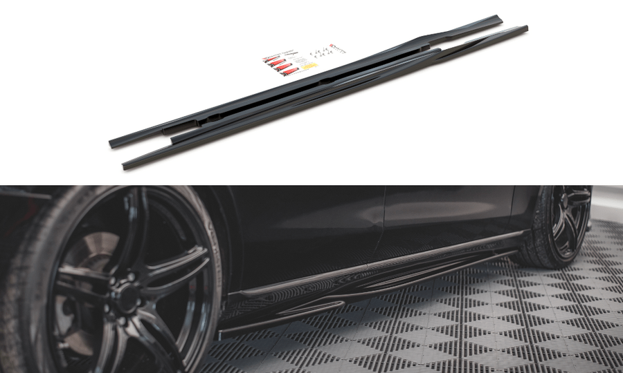 Maxton Design ME-E-213-SD1T Side Skirts Diffusers Mercedes Benz E-Class W213 | Duco Car Parts UK Car Parts