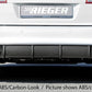 Rieger 00088045 Audi 4F A6 Rear Diffuser