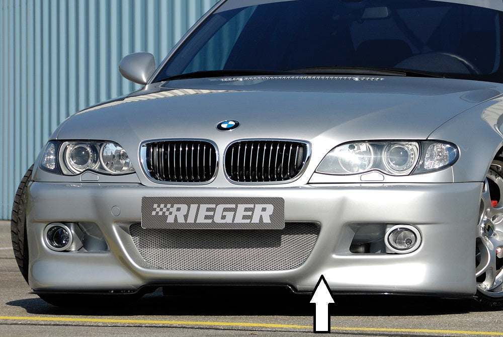 Rieger 00050403 BMW 3 Series E46 Front Bumper