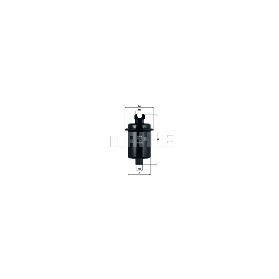 MAHLE ORIGINAL KL 111 Fuel filter In-Line Filter
