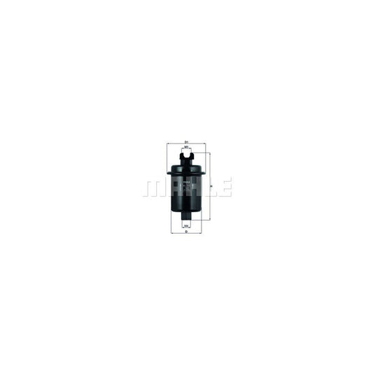 MAHLE ORIGINAL KL 111 Fuel filter In-Line Filter