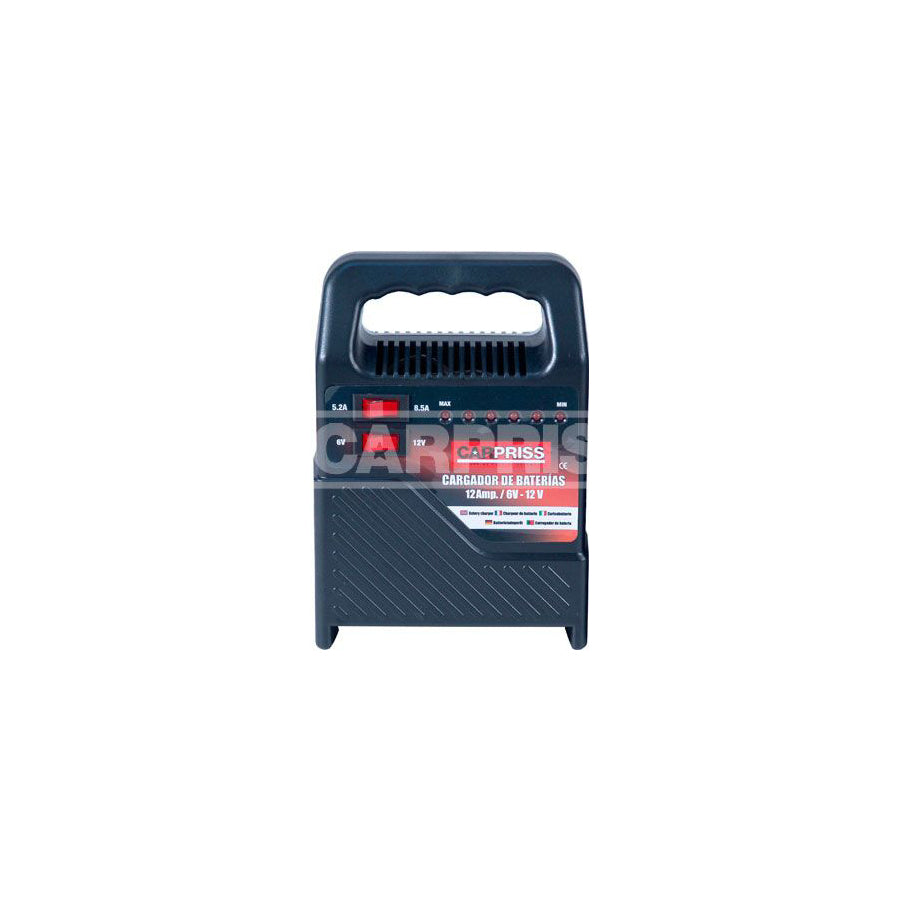 CARPRISS 70635812 Battery Charger portable, 12, 6V