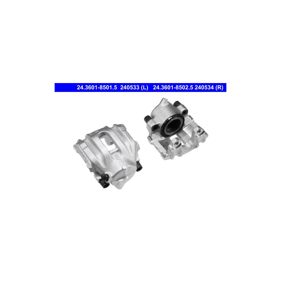 ATE 24 3601 8501 5 Brake Caliper for BMW 5 Series without holder