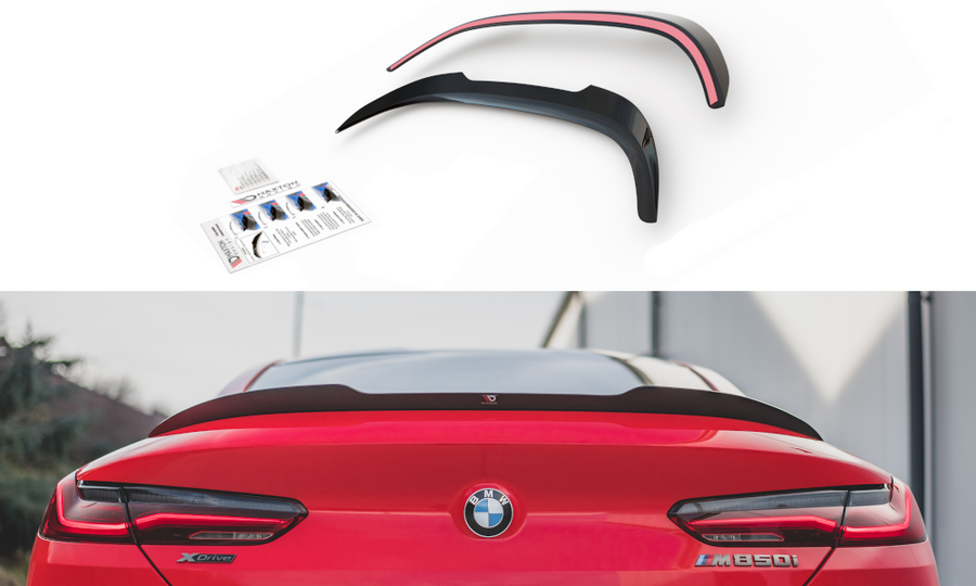 Maxton Design BM-M850-G15-CAP1T Spoiler Cap BMW Series 8 Coupe M-Pack G15 | Duco Car Parts UK Car Parts