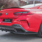 Maxton Design BMW Series 8 Coupe M-Pack G15 Central Rear Splitter (with vertical bars)