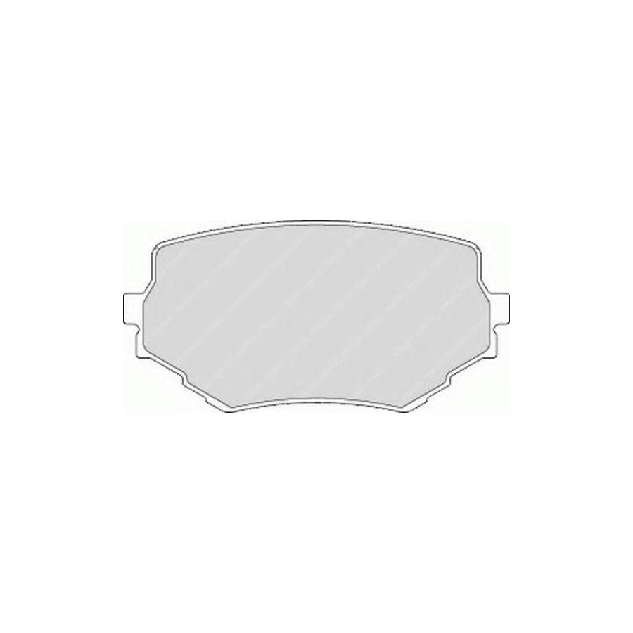 Ferodo Fqt1113 Brake Pad Set Rear Axle Excl Wear Warning Contact With Brake Caliper Screws