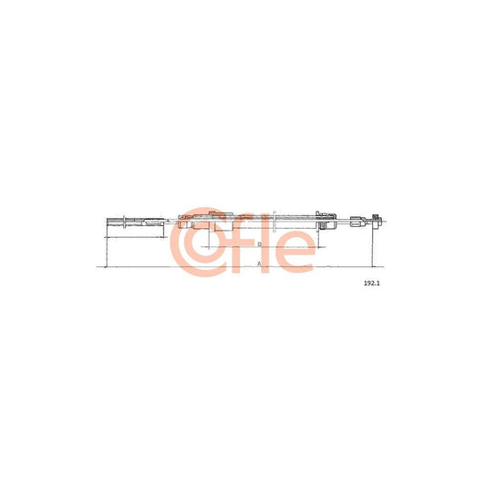 COFLE 1903.3 Throttle Cable | Duco Car Parts UK Car Parts
