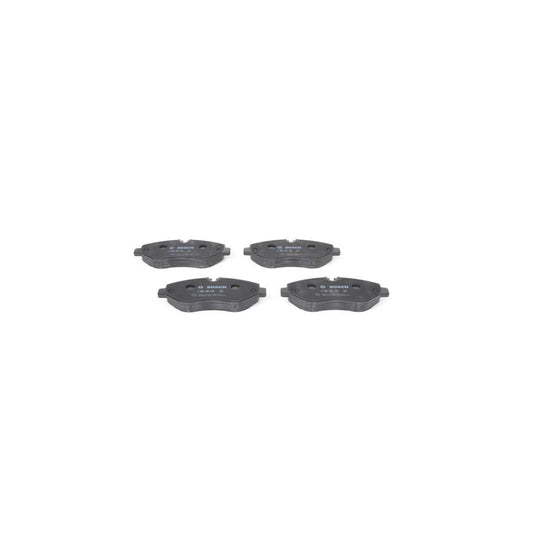 Bosch 0986495098 Brake Pad Set With Anti Squeak Plate With Mounting Manual BP1552