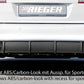 Rieger 00088044 Audi 4F A6 Rear Diffuser