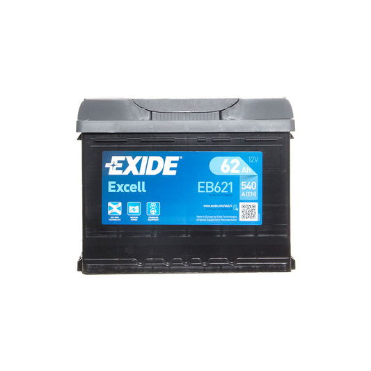 Exide Excell 078 EB621 W078SE Car Battery - 3 Year Guarantee