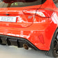 Rieger 00088216 Ford DEH Focus 4 Rear Diffuser for Sport Tailpipe Left & Right (Inc. Focus 4 ST) - Glossy Black