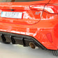 Rieger 00088216 Ford DEH Focus 4 Rear Diffuser for Sport Tailpipe Left & Right (Inc. Focus 4 ST) - Glossy Black