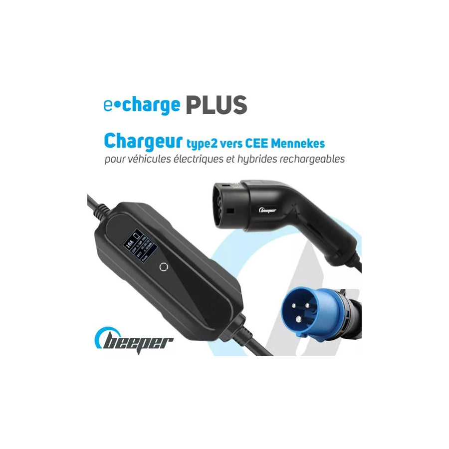 BEEPER HYB02-10 Portable charger 7.4 kW, CEE32, Charging plug type 2, 32A