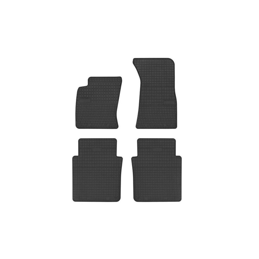 FROGUM Tailored 401594 Floor mat set for AUDI A8 D3 (4E2, 4E8) Elastomer, Front and Rear, Quantity: 4, Black, (LHD)