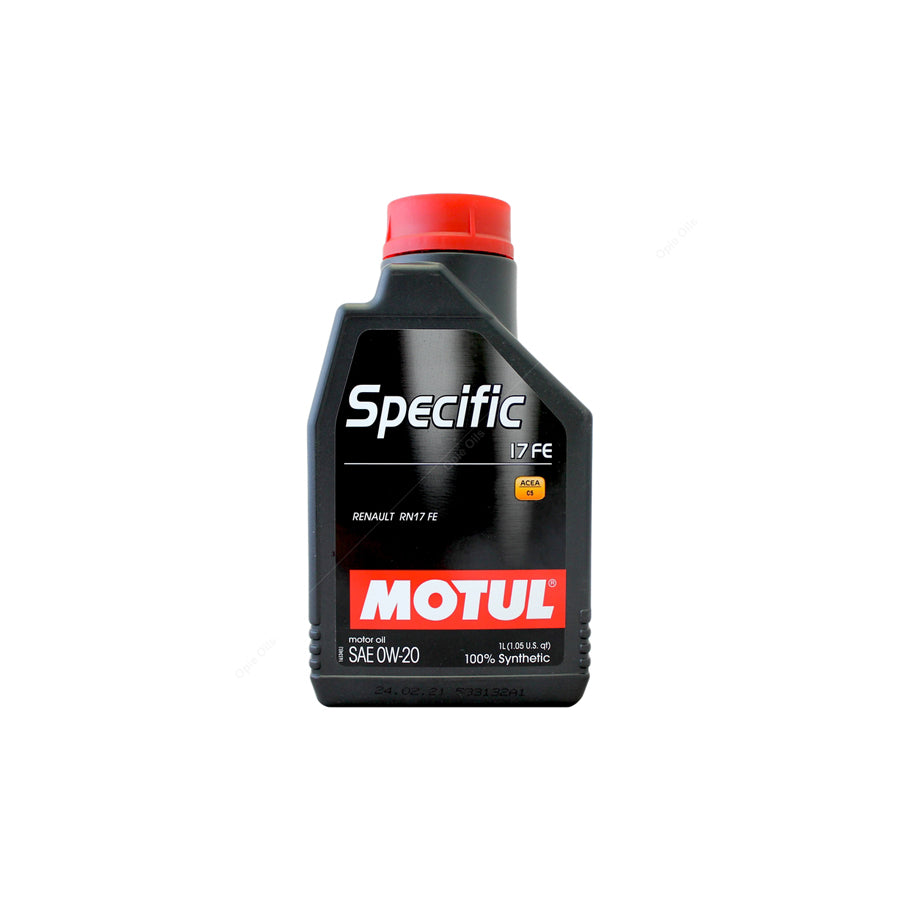 Motul Specific Renault RN17 FE 0w-20 Fully Synthetic Car Engine Oil 1l
