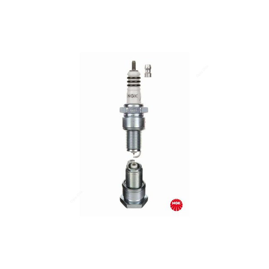 NGK BPR5EIX (6597) - Iridium IX Spark Plug / Sparkplug - Taper Cut Ground Electrode